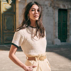 Sezane French Knit "Marcus Jumper"